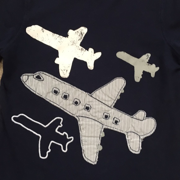 Carter's Boys Airplane Graphic Tee Shirt - Picture 3 of 8